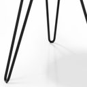 Ver imagem 4 de Mesa Apoio Lateral Carisma Aço Preto - Salas