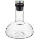 Ver imagem 1 de DECANTER VINHO 18x17x17cm 1,8L VIDRO TRANSPARENTE TAMPA INOX