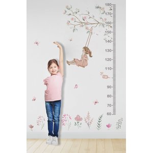 Régua Crescimento Menina Balanço