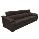 Ver imagem 7 de Sofá Elétrico Reclinável Sala de Estar Concepción U076 308cm Modulado Botão Touch Couro Marrom G49 -