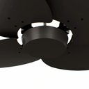 Ver imagem 2 de Ventilador de Teto Com Controle Remoto Natuvent Dahlia No Light 4 Pás Madeira Preto 127v