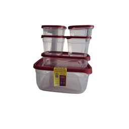 Kit 6 Potes Essencial Kit 6 Potes Essencial Linha Mais Plasvale - 2