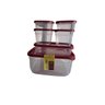 Kit 6 Potes Essencial Kit 6 Potes Essencial Linha Mais Plasvale - 2