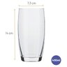 Jogo de Copos Nadir Long Drink Oca 400ml Vidro com 6 Peças - 3
