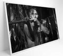 Ver imagem 2 de Quadro Índio Caçando na Amazônia Decor&quadros Nat133 90x60 Cm Tecido Canvas
