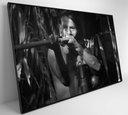 Ver imagem 5 de Quadro Índio Caçando na Amazônia Decor&quadros Nat133 90x60 Cm Tecido Canvas
