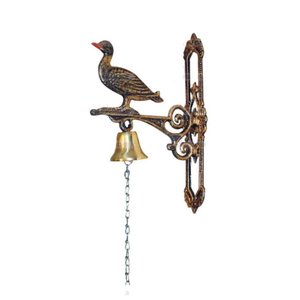 Sineta Sino de Bronze de Parede Modelo Rolinha de Alumínio