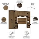 Ver imagem 2 de Guarda Roupa Casal Modulado Cp02 Delphi Avelã L01 - Mpozenato