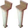 Arranhador De Gato Para Parede 2Un - Mdf E Sisal 70Mm X 60Cm - 1