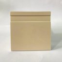 Ver imagem 1 de Kit com 15 Barras Rodapé de Poliestireno 10cm X 15mm Frisado Color 36m