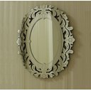 Ver imagem 4 de Espelho Veneziano Decorativo Sala Quarto 100x110 -38.82:prateado