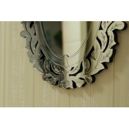 Espelho Veneziano Decorativo Sala Quarto 100x110 -38.82:prateado - 5