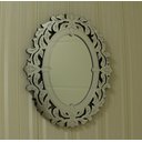 Ver imagem 6 de Espelho Veneziano Decorativo Sala Quarto 100x110 -38.82:prateado