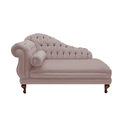 Ver imagem 1 de Recamier Sofá Direito Larissa 150cm Sala Suede Rose - Incasa Decor