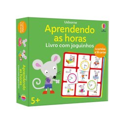 Jogo da Memória e Bingo: Aprendendo As Horas | Editora Usborne - 1