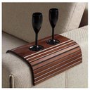 Ver imagem 1 de Bandeja Esteira para Braço de Sofá com Porta Copos