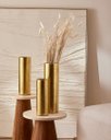 Ver imagem 2 de Vaso Decorativo em Metal Dourado 23cm - Mart