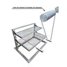 Kit Flutuante para Braseiro de 50x40 - Grelha Moeda - 2