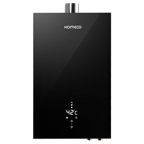 Aquecedor de Água a Gás Komeco Decor Glp 26 Litros com Wifi - Preto
