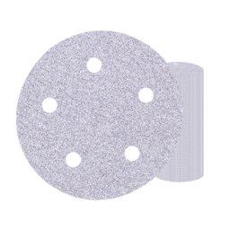 Disco Lixa Pluma Papel Aeme 125mm (5 Pol) 5 Furos 50 Unidades - 1
