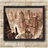 Quadro Com Moldura - Batman: Gotham City - Grande - 1