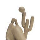 Ver imagem 3 de Escultura Decorativa Abaporu em Poliresina Areia 18cm 21518 Mart