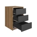 Ver imagem 2 de Gaveteiro Escritorio 3 Gavetas P1045