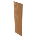 Ver imagem 4 de Painel Ripado Tóquio 2,50x0,58x3,3mm(1,45)m² Ecorevest Marrom/Freijó