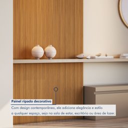 Painel Ripado Tóquio 2,50x1,16x3,3mm(2,9)m²  Ecorevest - 4