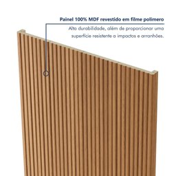 Painel Ripado Tóquio 2,50x1,16x3,3mm(2,9)m²  Ecorevest - 3