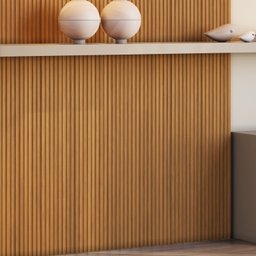Painel Ripado Tóquio 2,50x1,16x3,3mm(2,9)m²  Ecorevest - 8