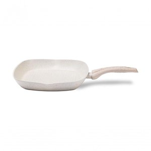 Grill Brinox Antiaderente Ceramic Life Sirius 28 Cm 2 L com Indução Vanilla Vanilla