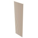 Ver imagem 3 de Painel Ripado Tóquio 2,50x0,58x3,3mm(1,45)m² Ecorevest Bege