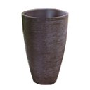 Ver imagem 4 de Kit 3 Vaso Planta 65x40 Oval Moderno Polietileno BGPLASTICOS MARROM CAFE 003