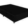 Cama Box Viúva NK Camas Suede Preto 40x128x188 - 3