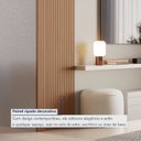 Ver imagem 6 de Painel Ripado Tóquio 2,50x0,58x3,3mm(1,45)m² Ecorevest Marrom/Itapuã