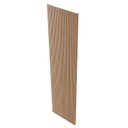 Ver imagem 3 de Painel Ripado Tóquio 2,50x0,58x3,3mm(1,45)m² Ecorevest Marrom/Itapuã
