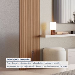 Painel Ripado Tóquio 2,50x0,58x3,3mm(1,45)m²  Ecorevest - 6