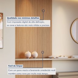 Painel Ripado Tóquio 2,50x1,16x3,3mm(2,9)m²  Ecorevest - 5