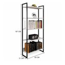 Ver imagem 3 de Estante 5 Prateleiras Office Industrial Branco - Martinucci