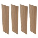 Ver imagem 3 de Painel Ripado Tóquio 2,50x2,32x3,3mm(5,8)m²  Ecorevest
