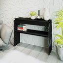 Ver imagem 5 de Aparador Para Sala Creta Preto Com 1 Prateleira - Artely