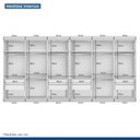 Ver mais imagens de Closet Casal sem Portas 8 Gavetas Paris Duo Premium -Mt- Rei de Casa Branco