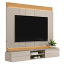 Ver imagem 1 de Painel para Tv Suspenso 75 Pol 200cm Macau L06 Tauari/off - Mpozenato