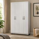 Ver imagem 1 de Armário Sapateira Multiuso 2 Portas Dm-580 Cor:branco