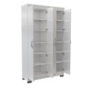 Ver imagem 3 de Armário Sapateira Multiuso 2 Portas Dm-580 Cor:branco