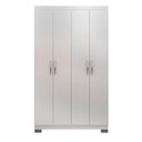 Ver imagem 2 de Armário Sapateira Multiuso 2 Portas Dm-580 Cor:branco
