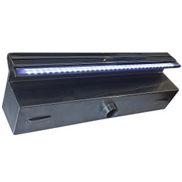 Cascata Inox Embutir 80cm Lâmina Curta Led + Controladora - 3