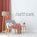 Ver imagem 3 de Adesivo Decorativo Frase Seja como Um Girassol de Frente pra Luz