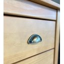 Ver imagem 6 de Cômoda 8 Gavetas Topázio 100% Madeira Maciça para Quarto